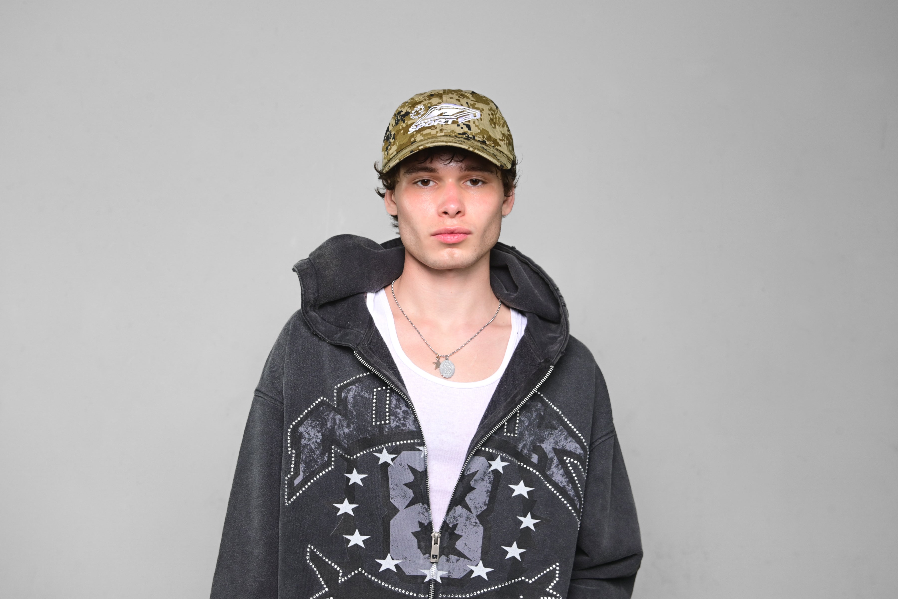 EU SPORT forest digital camo hat