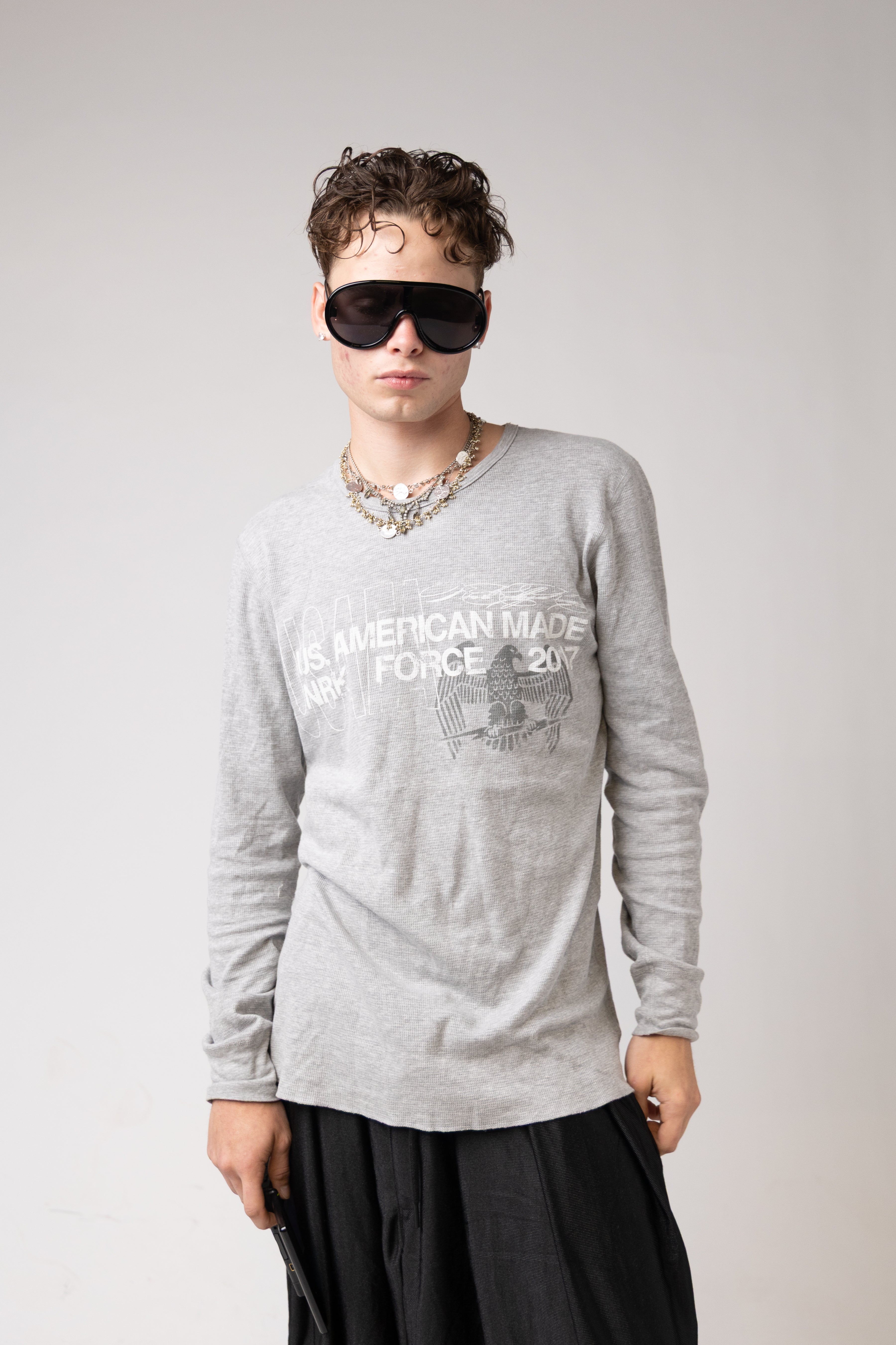 USAFA grey thermal longsleeve