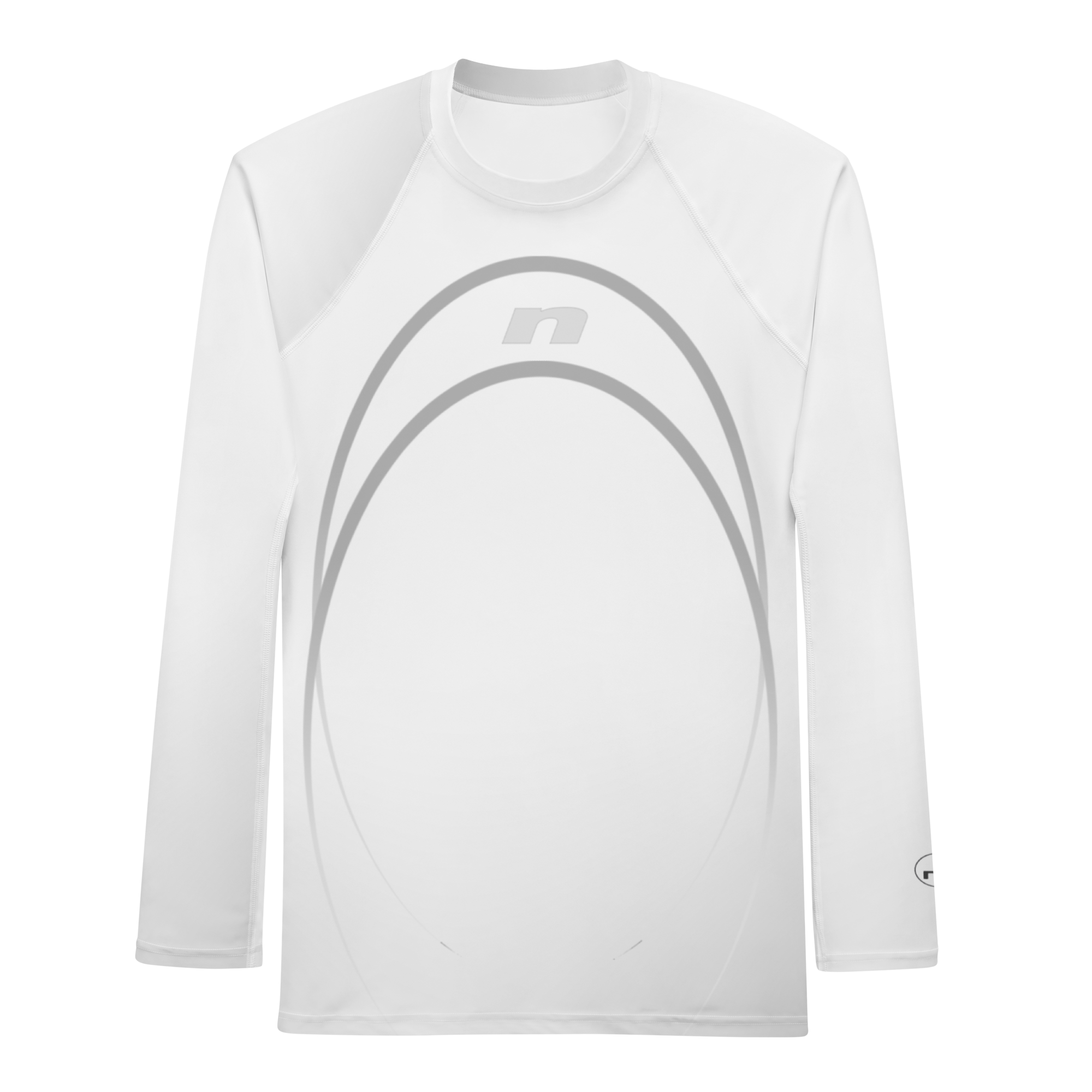 "Faded White" Compression shirt